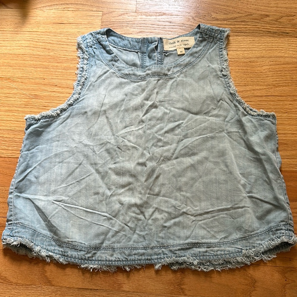 Denim tank